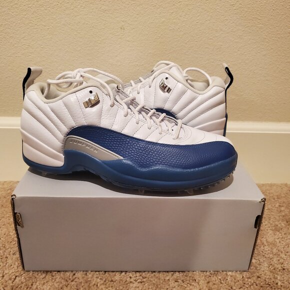 New without Box Mens Nike Air Jordan 12 Retro French Blue sz 8 main image 10